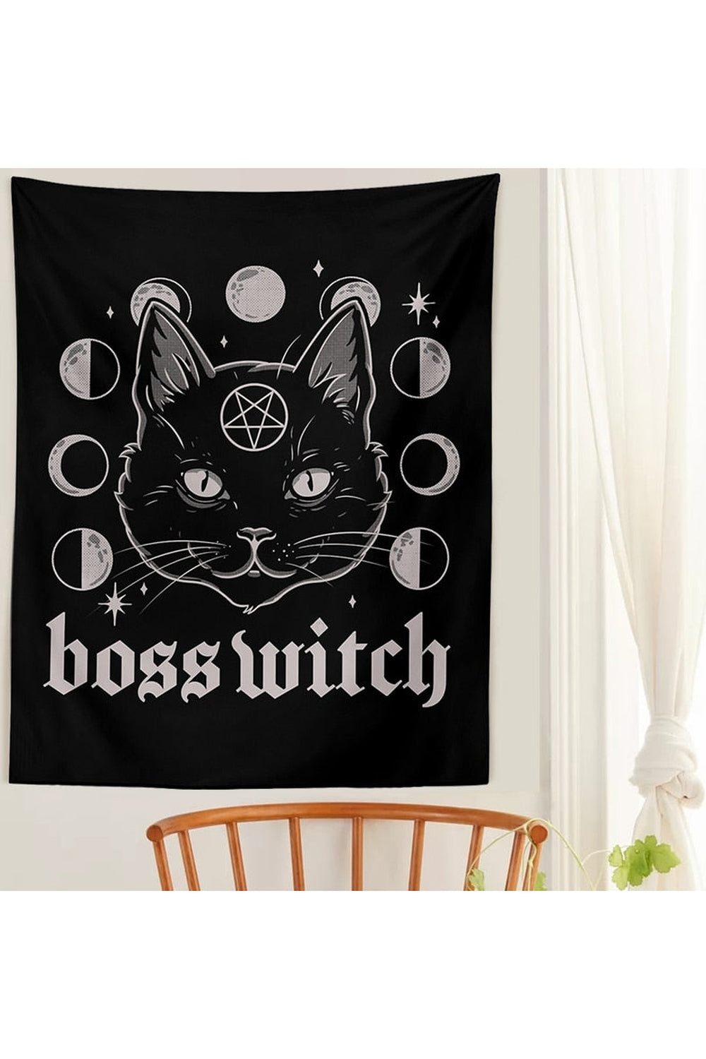 Boss Witch Craft Tapestry