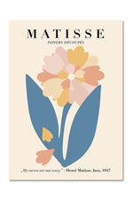 Matisse Inspired Canvas Poster