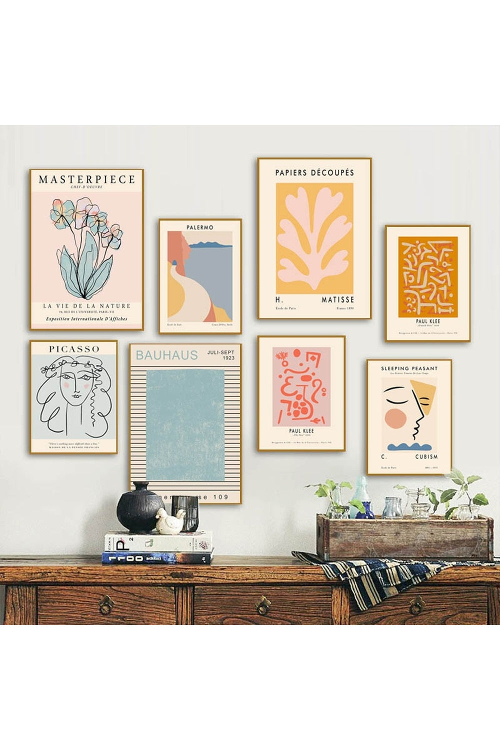 Matisse Inspired Canvas Poster