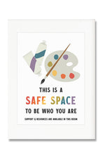 Safe Space Motivational Poster