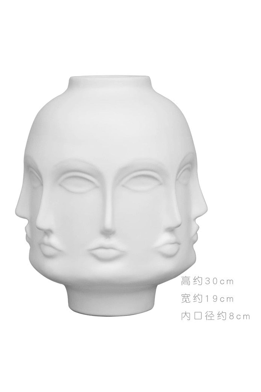 Creative Face Ceramic Vase