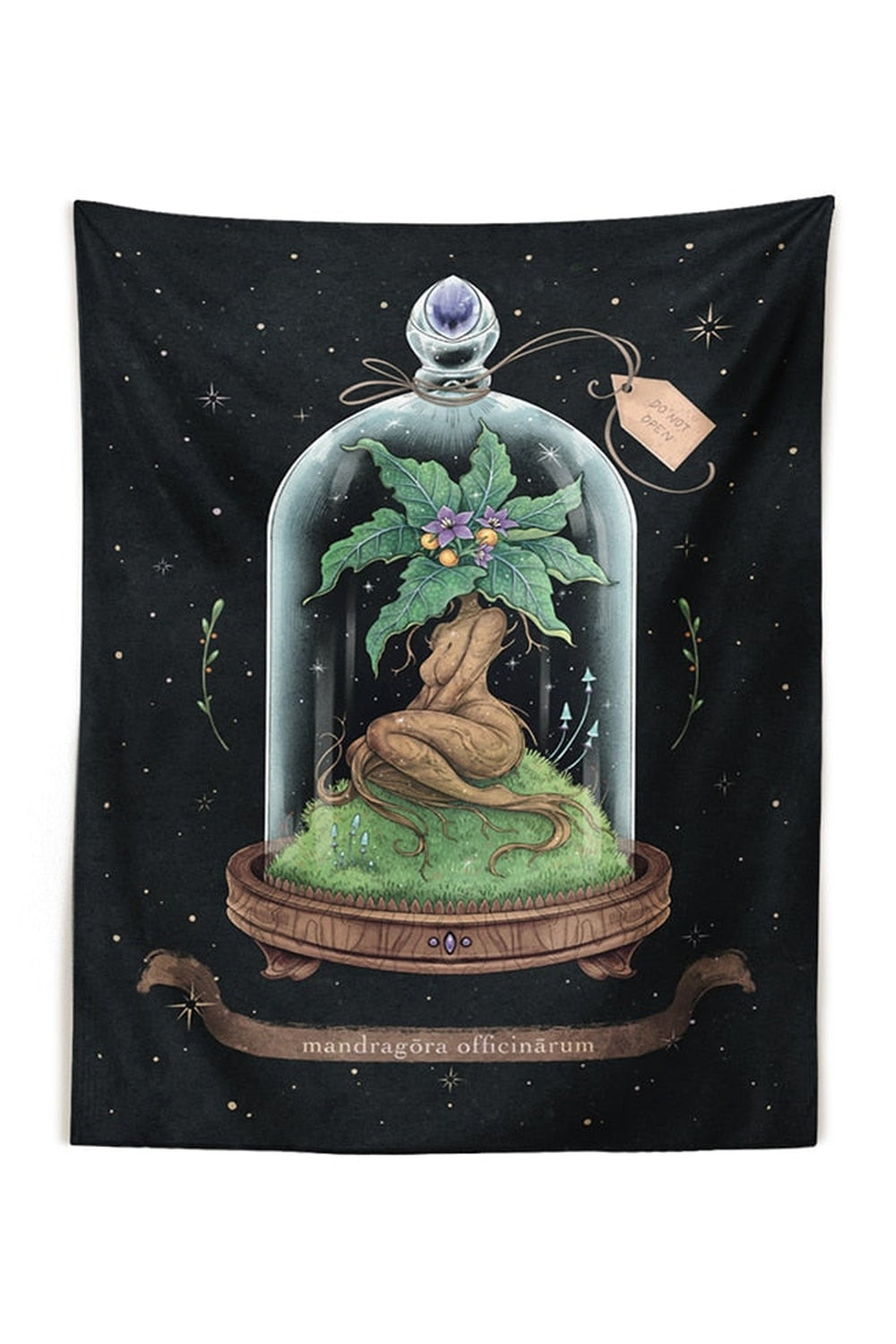 Enchanting Mandrake Plant Tapestry