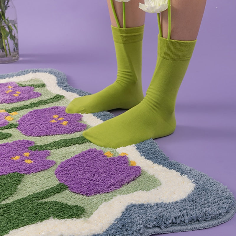 Floral Home Flowers Rug