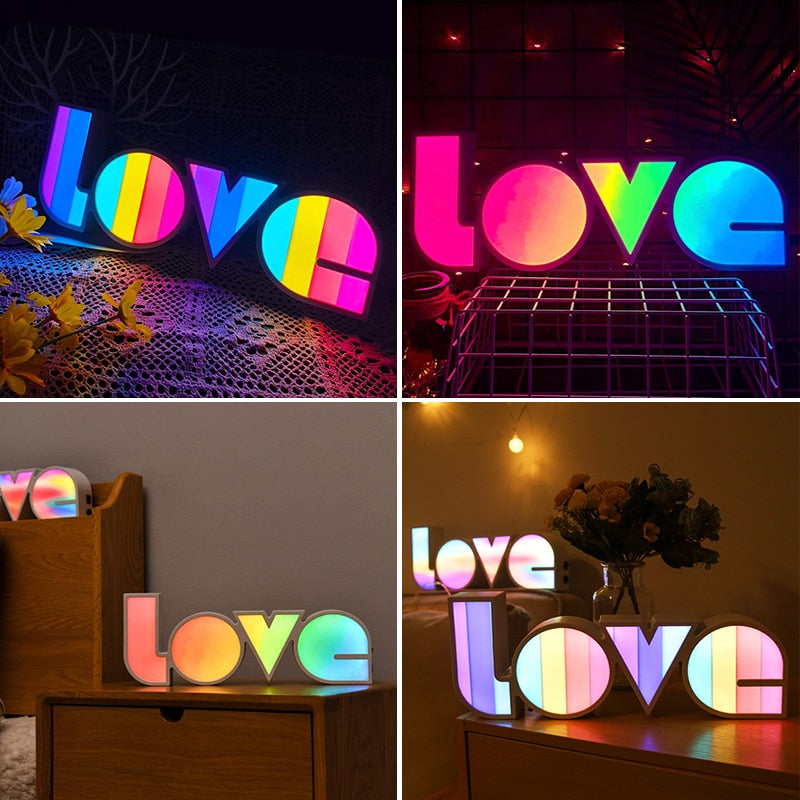 Preppy LED Lights LOVE