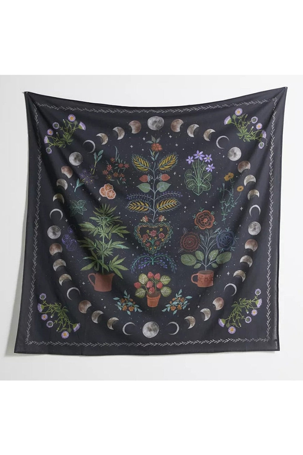 Celestial Botanical Tapestry