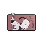 Pastel Animals Entrance Rug