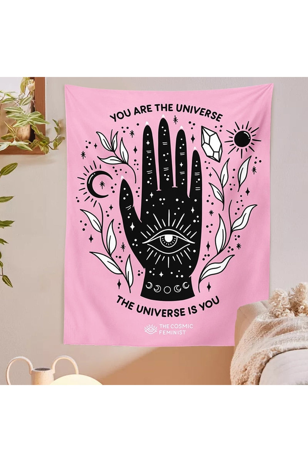 You Are The Universe Psychedelic Tapestry