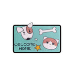 Pastel Kawaii Animals Entrance Rug