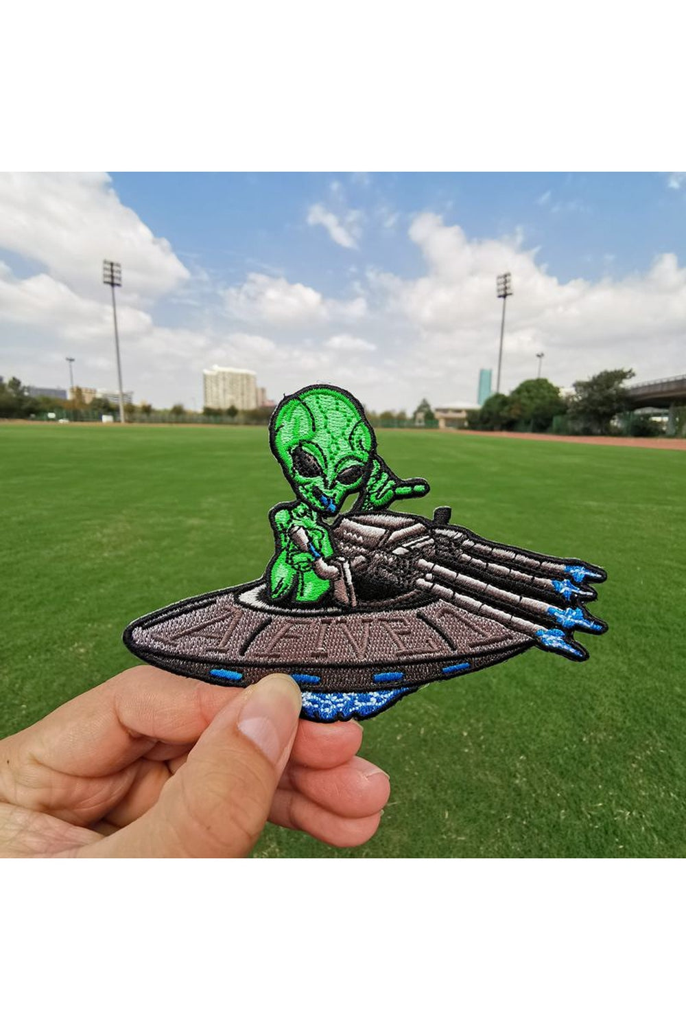 UFO Adventure Embroidered Patches