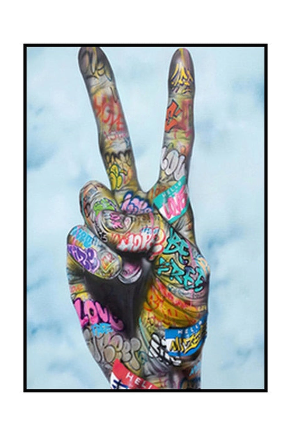 Street Art Urban Canvas Poster