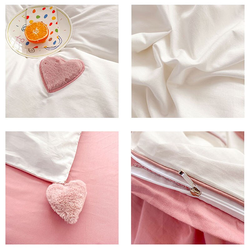 Ruffle Pillowcase Bedding Set