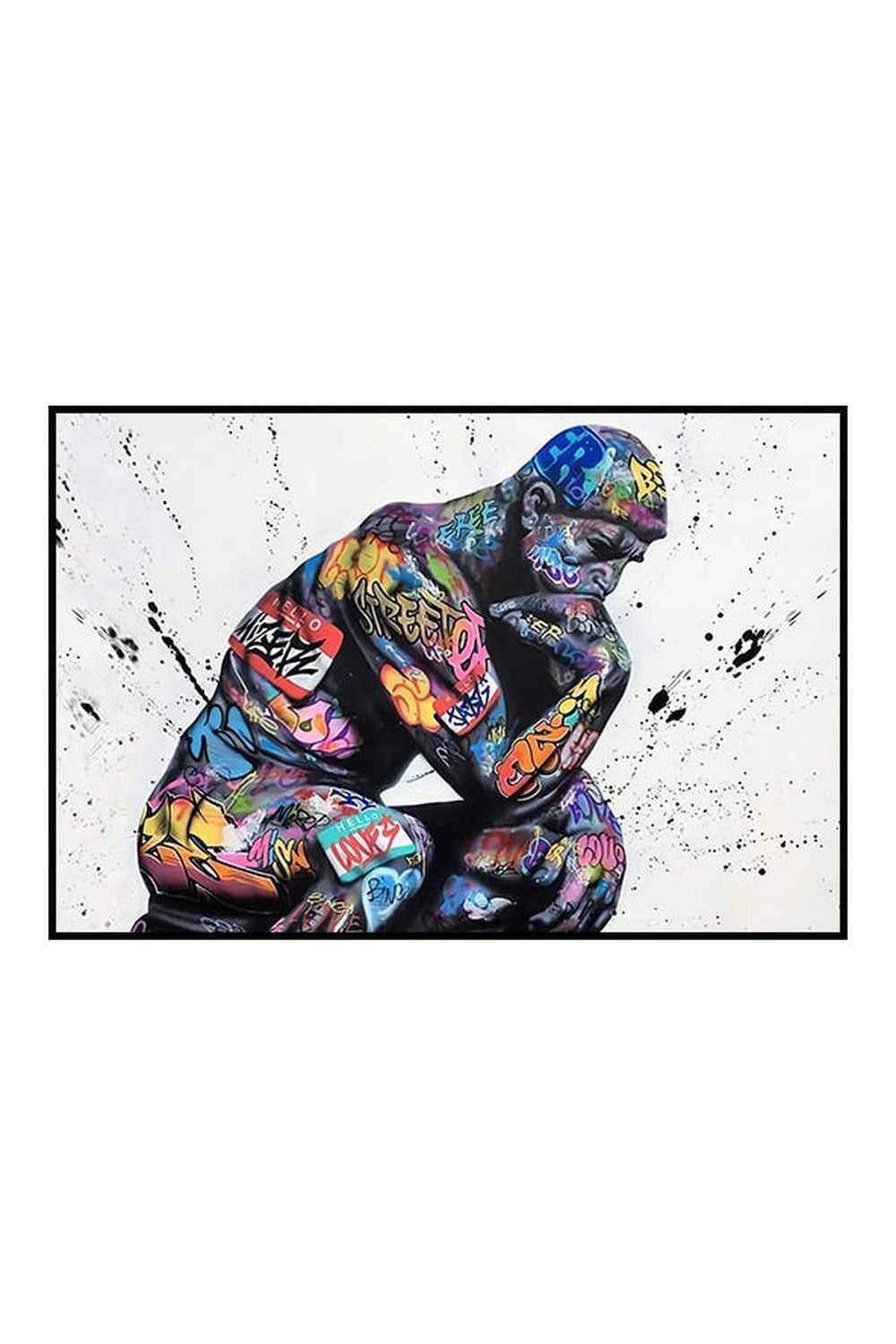 Street Art Urban Canvas Poster