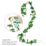 Cottagecore Artificial Sakura Plants Garland