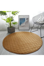 Thickened Pastel Round Rug