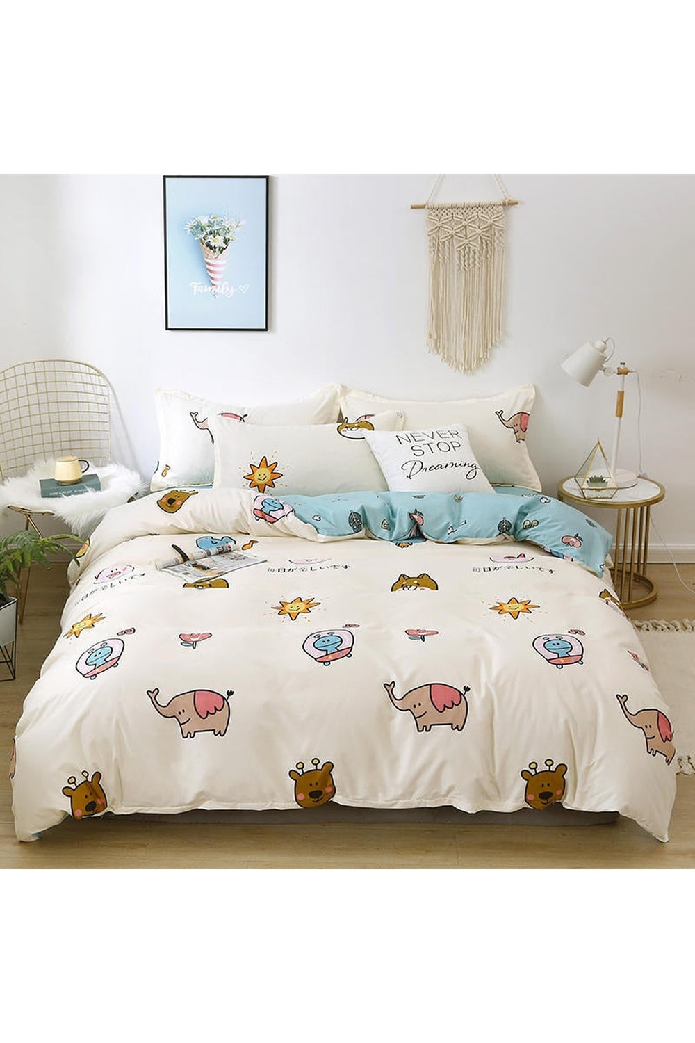 Dreamy Girl Themed Bedding Set