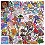 Mushroom Colorful Stickers