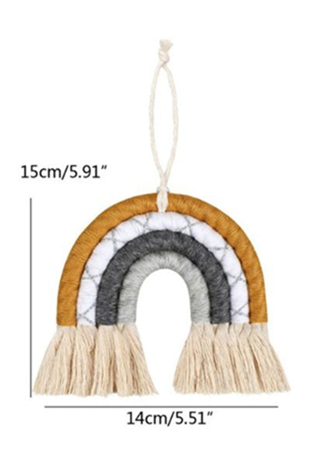 Macrame Rainbow Wall Hanging