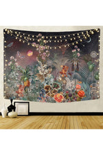 Psychedelic Mushrooms Wall Tapestry