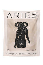 Girl Power' Zodiac Signs Tapestry