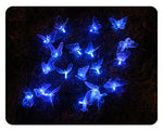 Solar-Powered Butterfly String Lights