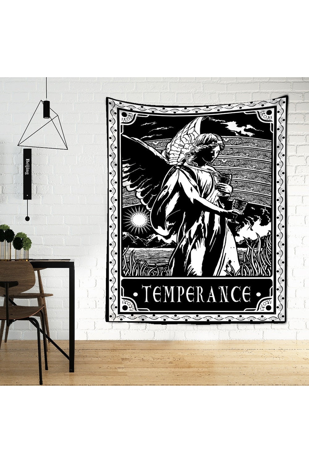 Mystical Grim Tarot Wall Tapestry