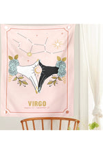 Zodiac Sign Themed Tapestry