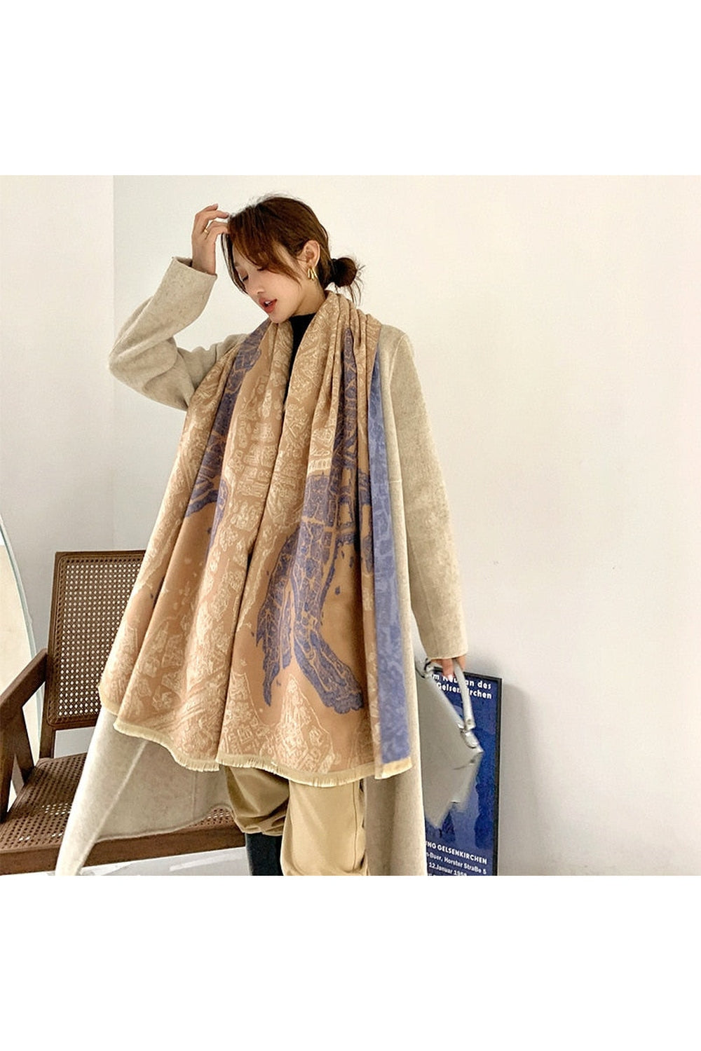 Fall Decor Cashmere Luxury Scarves