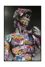 Street Art Urban Canvas Poster