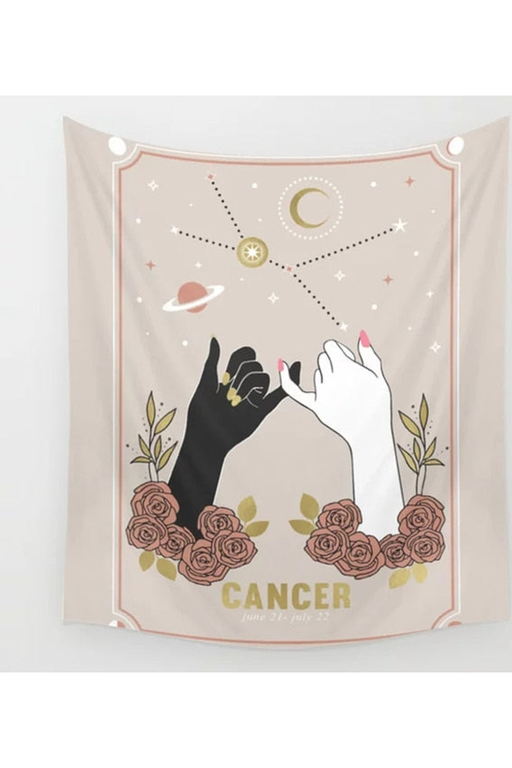 Zodiac Sign Themed Tapestry