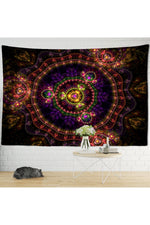 Colorful Mandala Tapestry Design