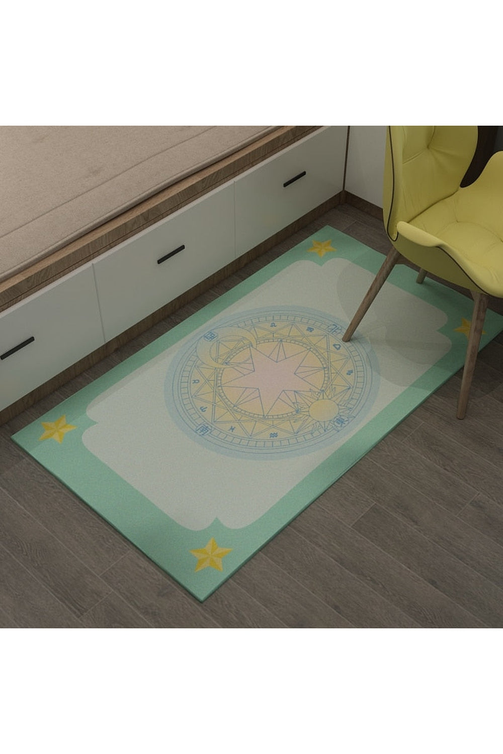 Mystical Tarot Pattern Rug