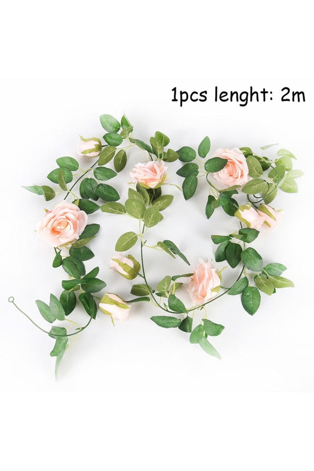 Romantic Artificial Rose Plant Garland