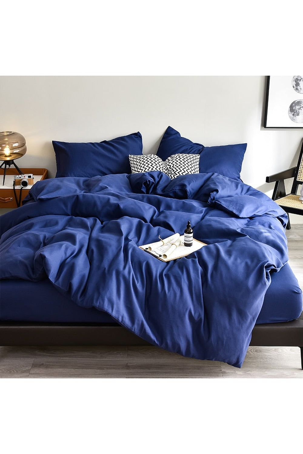 Dark Academia Themed Bedding Set