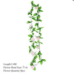 Cottagecore Artificial Sakura Plants Garland