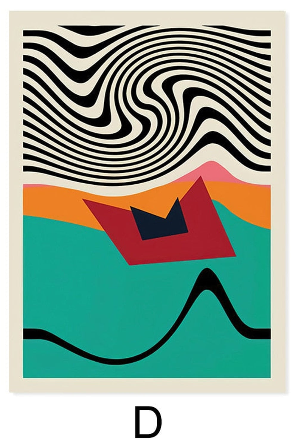 Modern Abstract Art Poster Collection