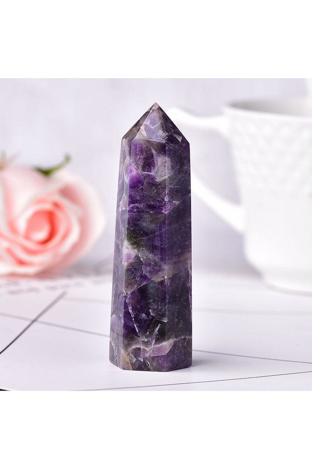 Crystal Miniature Obelisk Decor