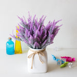 Faux Lavender Plastic Plant