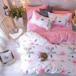 Kawaii Strawberry Bedding Set