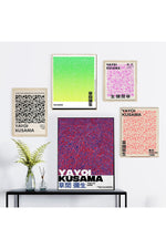 Yayoi Kusama Inspired Psychedelic Posters