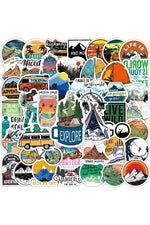 Travel Adventure Scrapbooking Stickers