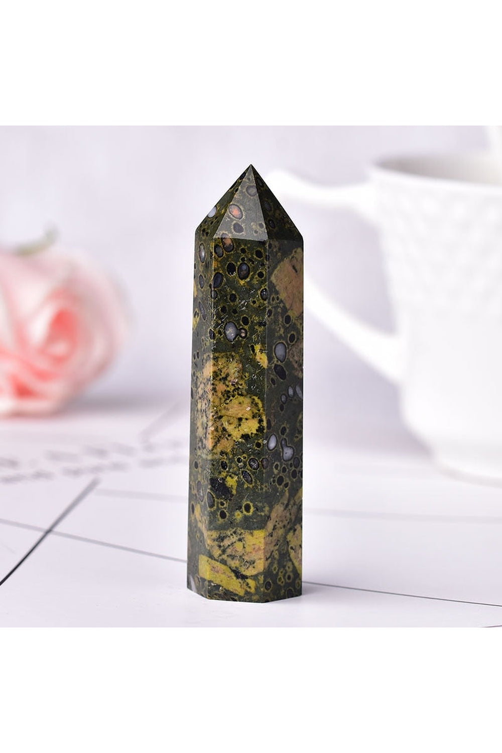 Crystal Miniature Obelisk Decor