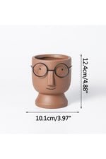 Nerdy Charm Flower Pot