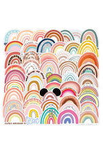 Pastel Rainbow Sticker Set