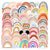Preppy Pastel Rainbow Stickers