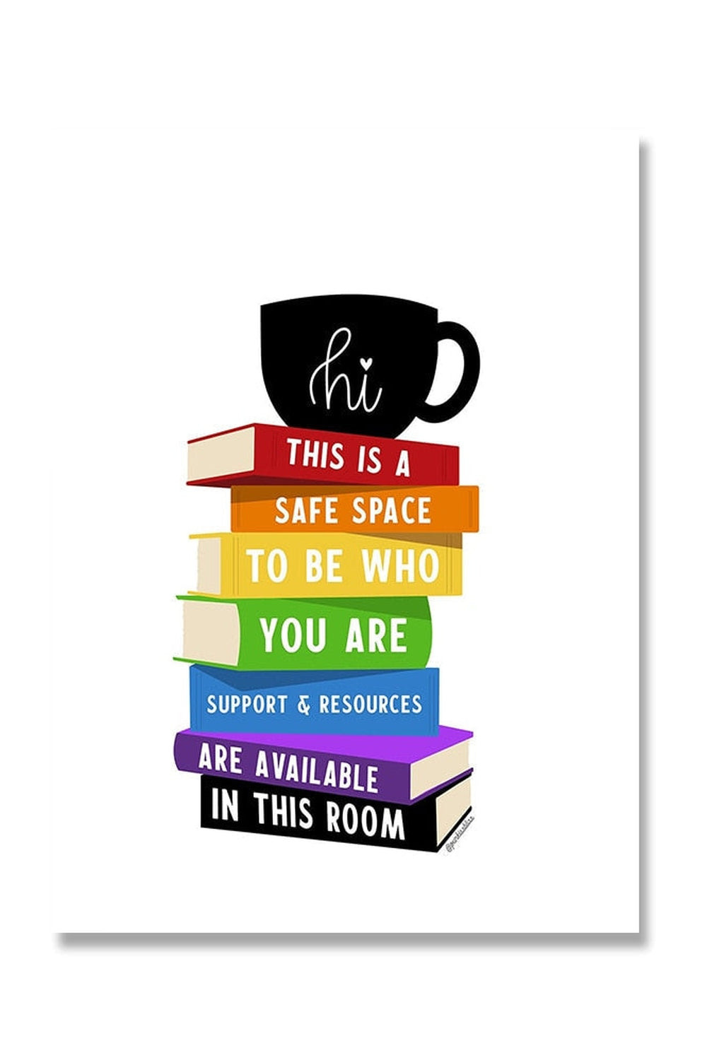 Safe Space Motivational Poster