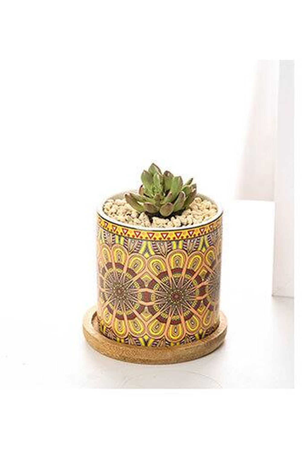 Mandala Elegance Pattern Flower Pot