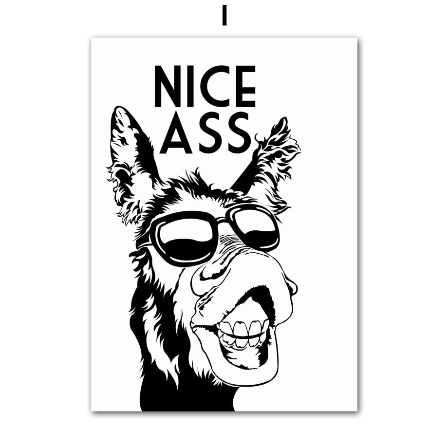 Funny Aesthetic Wall Art Canvas Posters