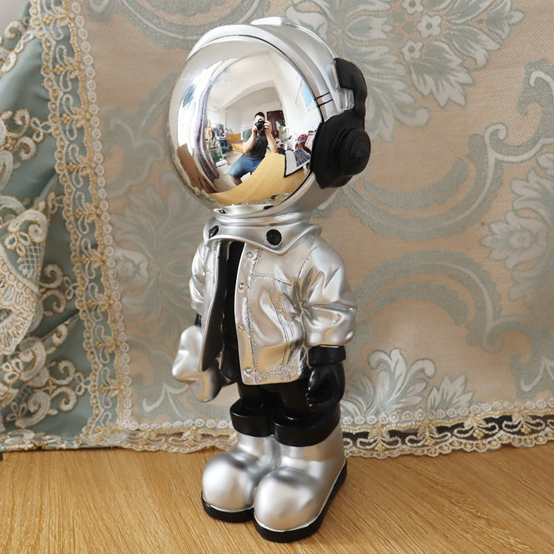 Aesthetic Astronaut Figurine Decor