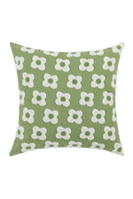 Floral Embroidery Pillow Elegance