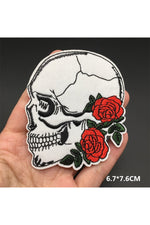 Edgy Punk Embroidered Patch Set